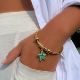 Bracelete Maré - Banhado a Ouro